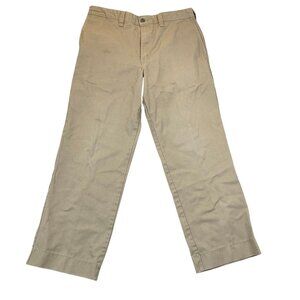 Dickies Mens Work Pants 34 Tan Blend Cotton/Polyester